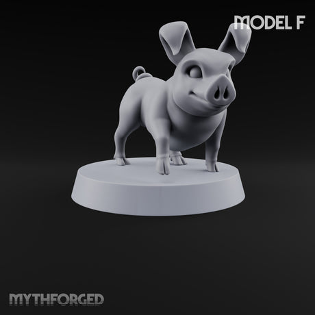 Barnyard Antics Barnyard Animal F — D