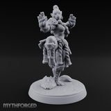 Arms Spread Commanding Hadozee Monk Miniature for Dungeons and Dragons, Pathfinder or other TTRPGs