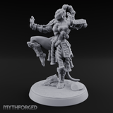 Arms Spread Commanding Hadozee Monk Miniature for Dungeons and Dragons, Pathfinder or other TTRPGs