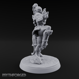 Arms Spread Commanding Hadozee Monk Miniature for Dungeons and Dragons, Pathfinder or other TTRPGs