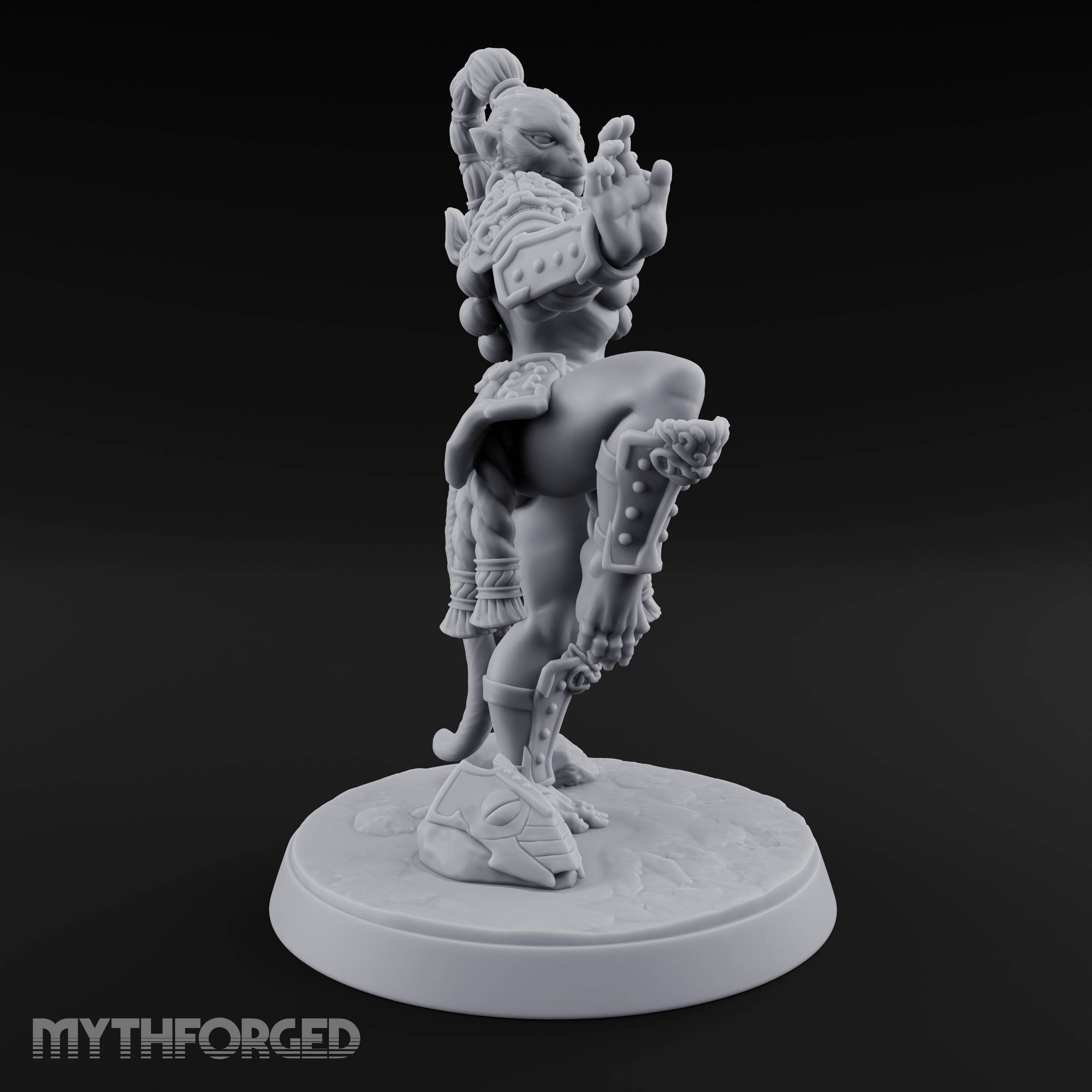 Arms Spread Commanding Hadozee Monk