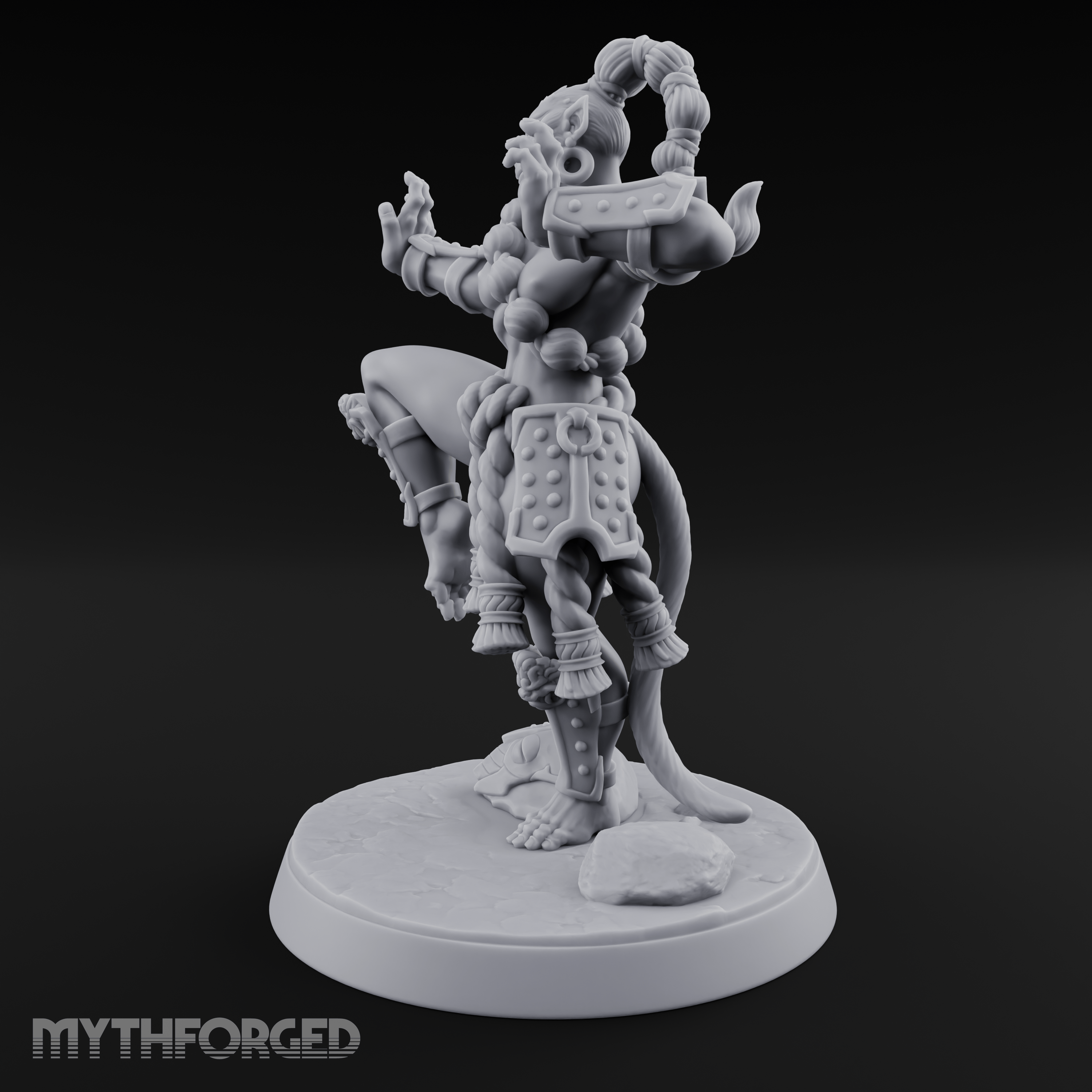 Arms Spread Commanding Hadozee Monk