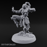 Arms Spread Commanding Hadozee Monk Miniature for Dungeons and Dragons, Pathfinder or other TTRPGs