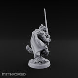 The Howl Meets Steel Werewolf Greatsword Warrior