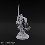 The Howl Meets Steel Werewolf Greatsword Warrior
