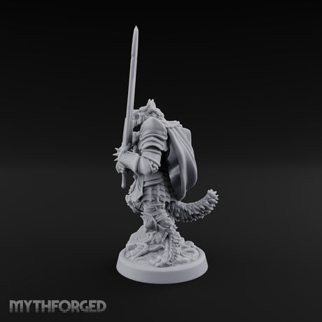 The Howl Meets Steel Werewolf Greatsword Warrior