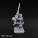 The Howl Meets Steel Werewolf Greatsword Warrior