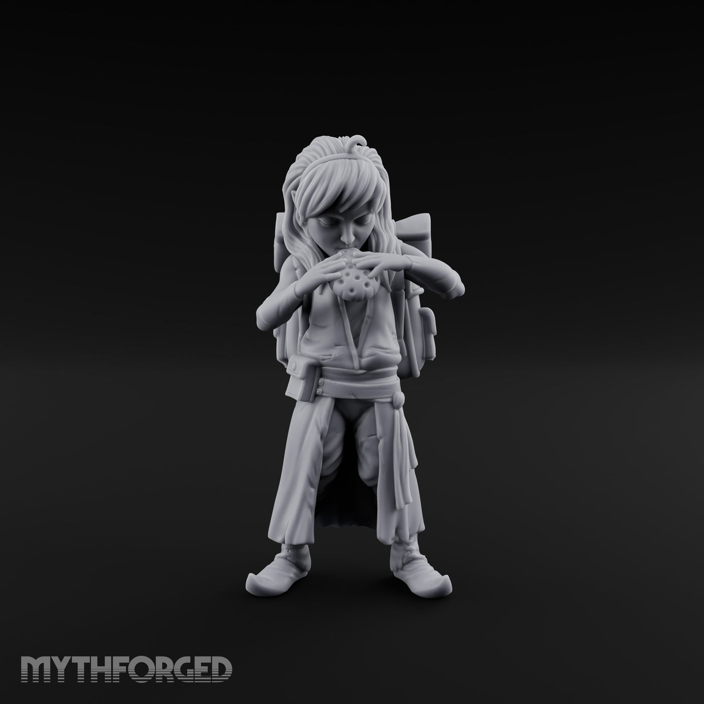 Pipe Blowing Gnome Bard