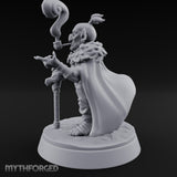 Pipe Smoking Cane Leaning Goblin Boss Miniature for Dungeons and Dragons, Pathfinder or other TTRPGs