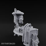 Pipe-Venting Gauge-Covered Arcane Workshop Machines Miniature for Dungeons and Dragons, Pathfinder or other TTRPGs
