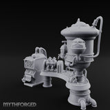 Pipe-Venting Gauge-Covered Arcane Workshop Machines Miniature for Dungeons and Dragons, Pathfinder or other TTRPGs