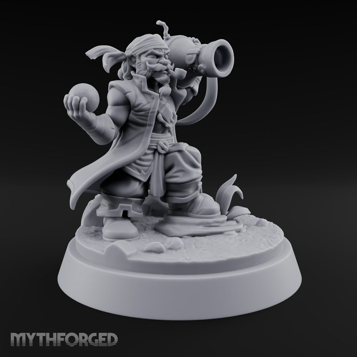 Spare Ball, Spare Time Dwarf Pirate Cannoneer