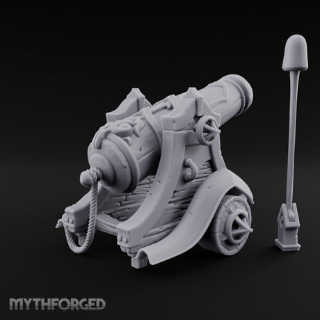Powder Monkey's Day Off Wooden Pirate Cannon