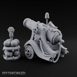 Powder Monkey's Day Off Wooden Pirate Cannon