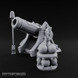 Powder Monkey's Day Off Wooden Pirate Cannon