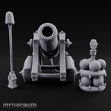 Powder Monkey's Day Off Wooden Pirate Cannon