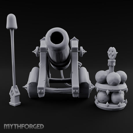 Powder Monkey's Day Off Wooden Pirate Cannon