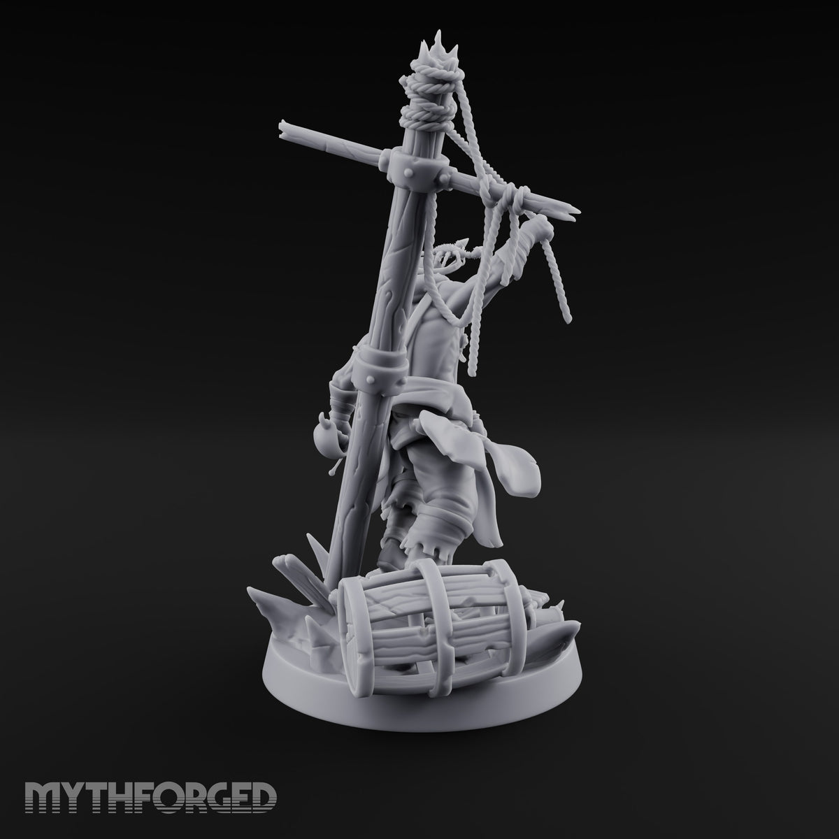 Tentacle Beard, Splintered Mast Human Pirate Captain