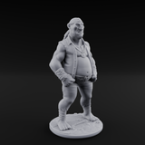 Belly Out Strutting Pirates Miniature for Dungeons and Dragons, Pathfinder or other TTRPGs