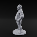 Belly Out Strutting Pirate A Miniature for Dungeons and Dragons, Pathfinder or other TTRPGs