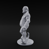 Belly Out Strutting Pirate C Miniature for Dungeons and Dragons, Pathfinder or other TTRPGs