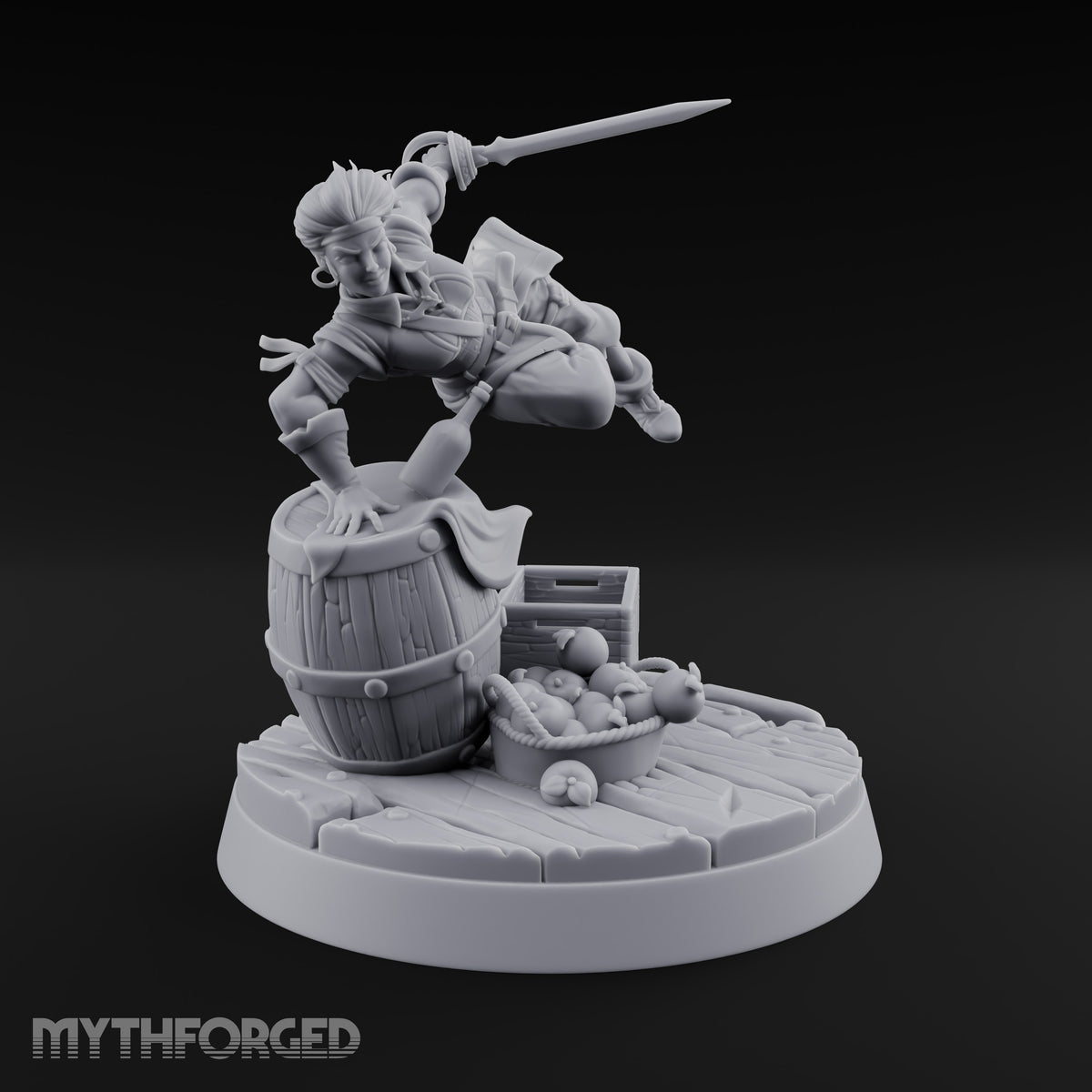 Vaulted the Barrel, Kept the Bottle Human Pirate Swashbuckler