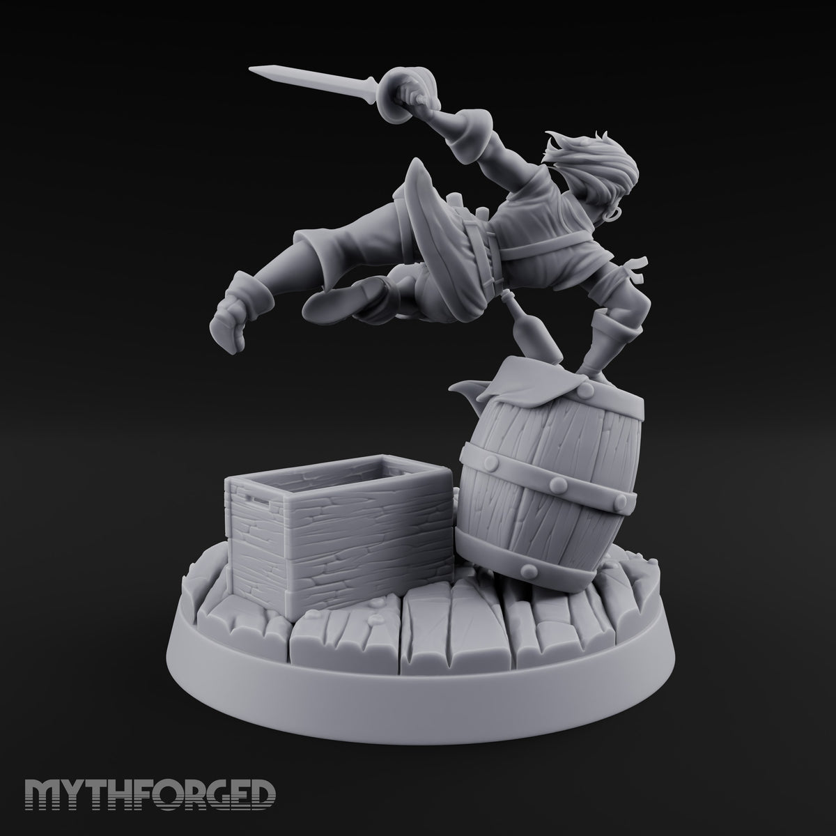 Vaulted the Barrel, Kept the Bottle Human Pirate Swashbuckler