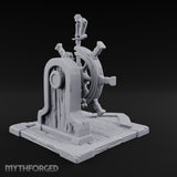 Helmsman Long Gone, Wheel Still Gripped Pirate Ship Wheel Terrain