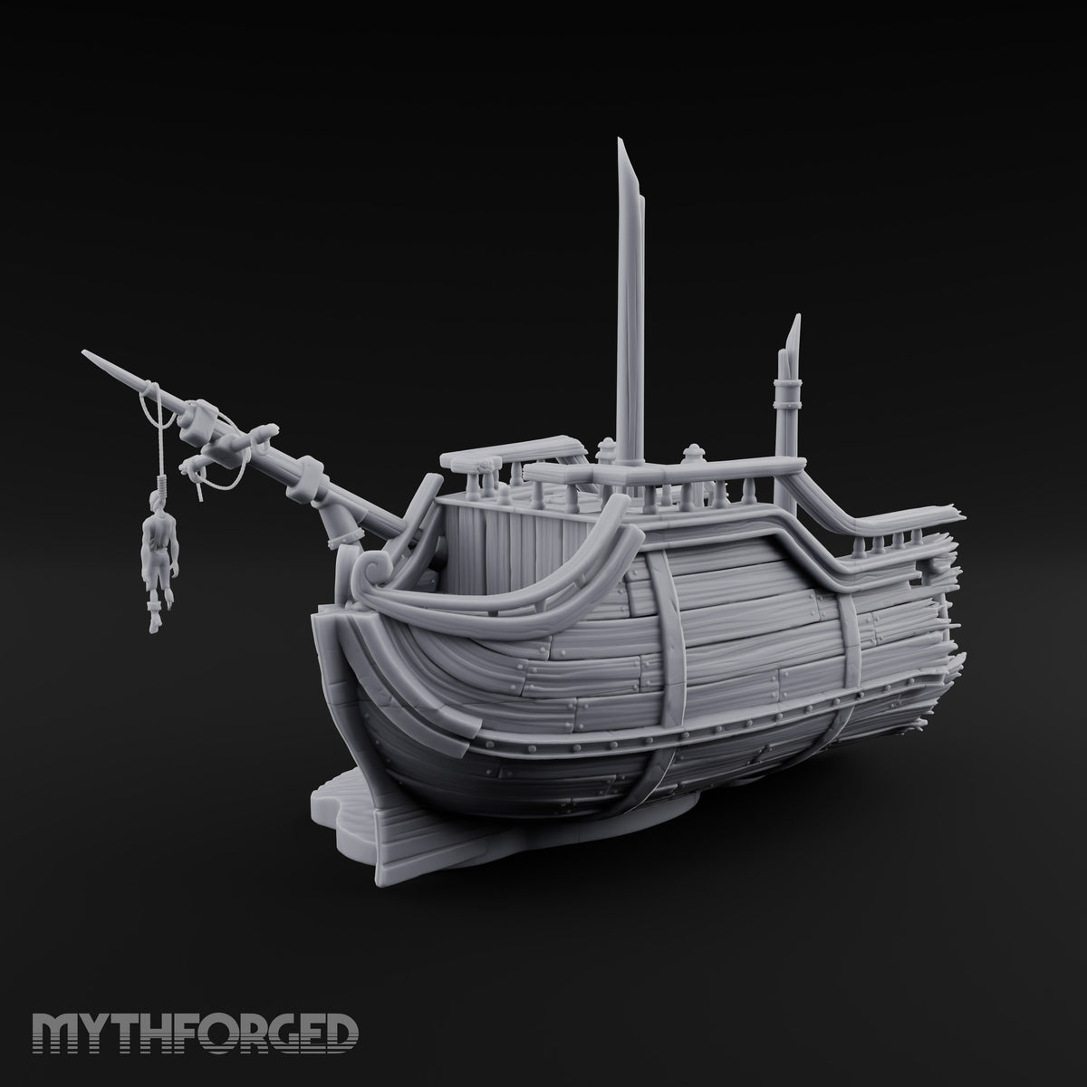 Beached Past Any Rescue Wrecked Pirate Ship Terrain
