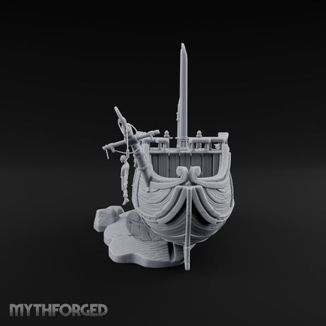 Beached Past Any Rescue Wrecked Pirate Ship Terrain
