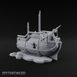 Beached Past Any Rescue Wrecked Pirate Ship Terrain