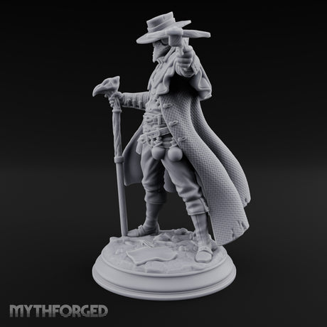 Pistol Aiming Staff Gripping Human Witch Hunter gallery 17