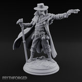 Pistol Aiming Staff Gripping Human Witch Hunter gallery 3