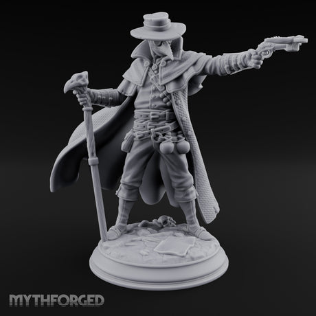 Pistol Aiming Staff Gripping Human Witch Hunter gallery 4