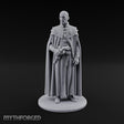 Pistol Clutching Human Inquisitor Miniature for Dungeons and Dragons, Pathfinder or other TTRPGs