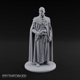 Pistol Clutching Human Inquisitor Miniature for Dungeons and Dragons, Pathfinder or other TTRPGs