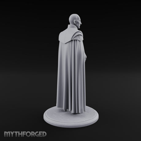 Pistol Clutching Human Inquisitor Miniature for Dungeons and Dragons, Pathfinder or other TTRPGs