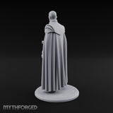 Pistol Clutching Human Inquisitor Miniature for Dungeons and Dragons, Pathfinder or other TTRPGs