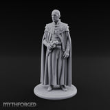 Pistol Clutching Human Inquisitor Miniature for Dungeons and Dragons, Pathfinder or other TTRPGs