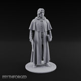 Pistol Clutching Human Wanderer Miniature for Dungeons and Dragons, Pathfinder or other TTRPGs