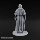 Pistol Clutching Human Wanderer Miniature for Dungeons and Dragons, Pathfinder or other TTRPGs