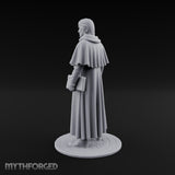 Pistol Clutching Human Wanderer Miniature for Dungeons and Dragons, Pathfinder or other TTRPGs