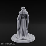 Pistol Concealing Human Friar Miniature for Dungeons and Dragons, Pathfinder or other TTRPGs
