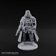 Pistol Dangling Coat Sweeping Human Gunslinger Miniature for Dungeons and Dragons, Pathfinder or other TTRPGs