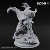 Magic Unfurling Risen Skeletons Miniature for Dungeons and Dragons, Pathfinder or other TTRPGs