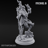 Magic Unfurling Risen Skeletons Miniature for Dungeons and Dragons, Pathfinder or other TTRPGs