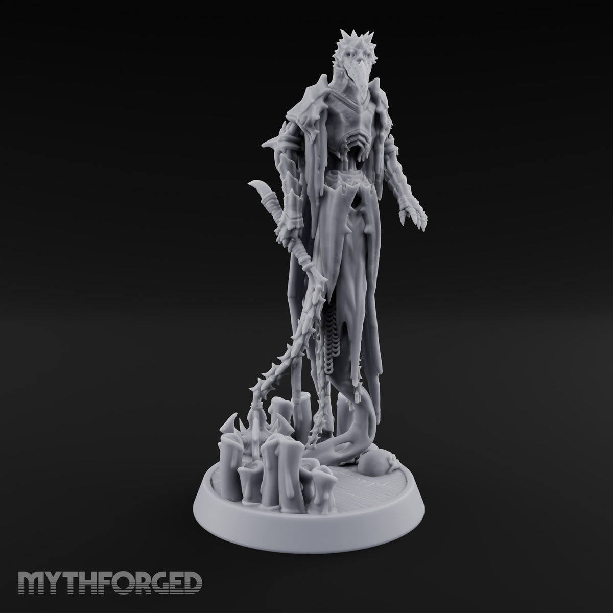 Candles Burned Down Around Him Wraith Spirit A