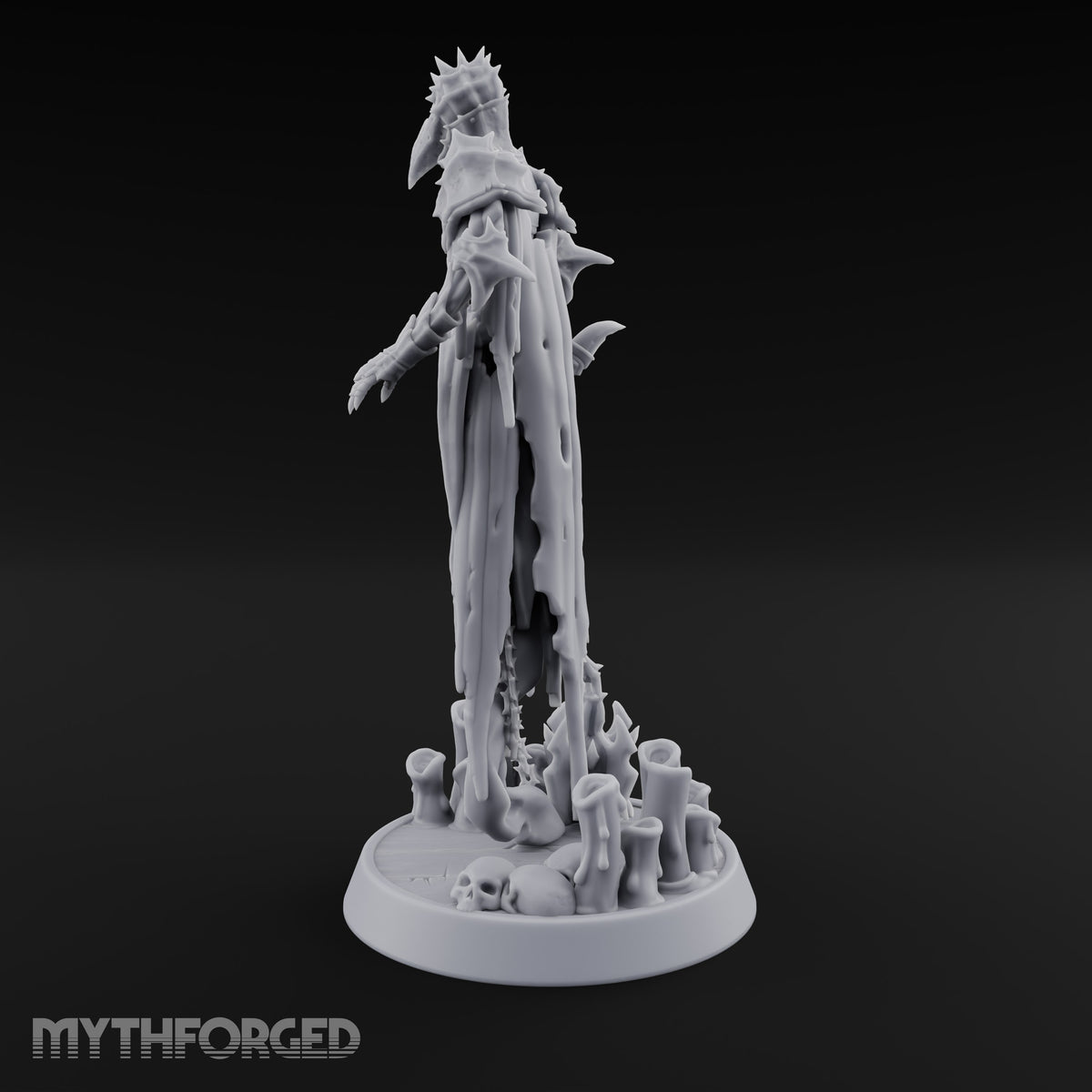 Candles Burned Down Around Him Wraith Spirit A