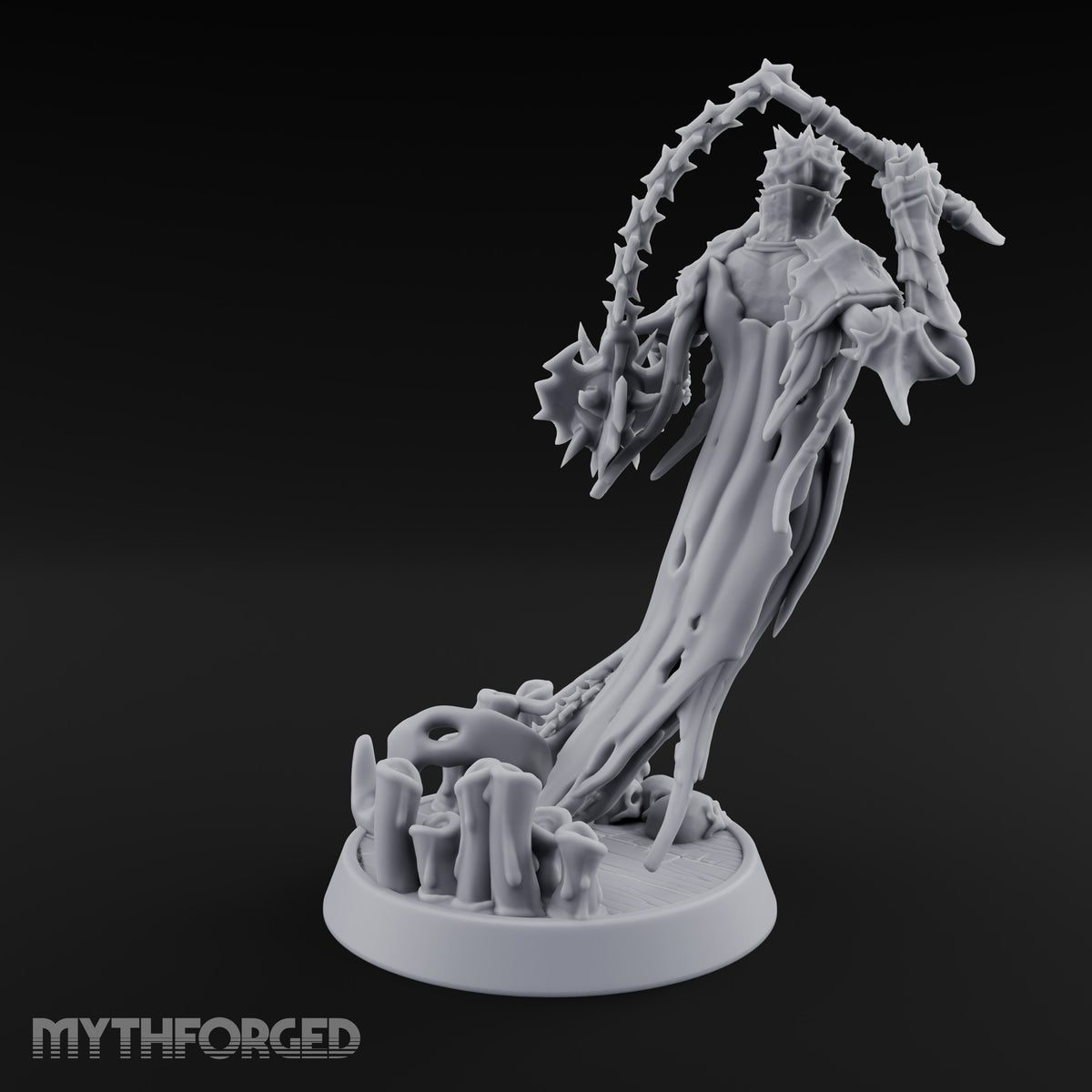 Candles Burned Down Around Him Wraith Spirit B
