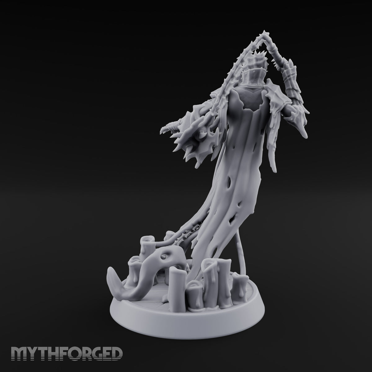 Candles Burned Down Around Him Wraith Spirit B